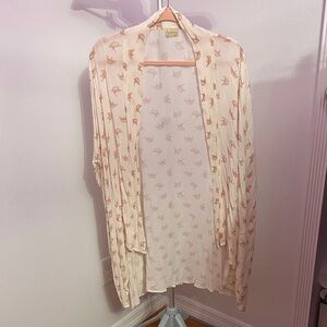 Symbology Floral Patterned Kimono